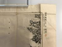 【古地図】三浦三崎　二万五千分之一地形図 東京湾要塞近傍24号（共27面）　大正12年発行　日本陸軍参謀本部陸地測量部発行　ヨレ有