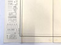 【古地図】室戸岬　五万分之一地形図 劍山（剣山）16号南部（共11面）　明治40年測図・昭和8年修正　日本陸軍参謀本部発行　シミ有