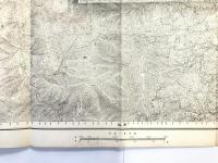 【古地図】鰍澤（鰍沢）　五万分之一地形図 甲府11号（共16面）　明治43年測図・昭和4年修正　日本陸軍参謀本部発行　少々書込み有 1929