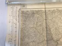【古地図】白石　五万分之一地形図 仙臺（仙台）8号（共16面）　明治40年測図・昭和6年修正　日本陸軍参謀本部発行　少々書込み有
