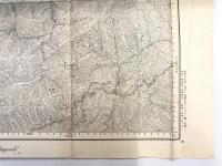 【古地図】白石　五万分之一地形図 仙臺（仙台）8号（共16面）　明治40年測図・昭和6年修正　日本陸軍参謀本部発行　少々書込み有
