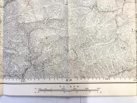 【古地図】白石　五万分之一地形図 仙臺（仙台）8号（共16面）　明治40年測図・昭和6年修正　日本陸軍参謀本部発行　少々書込み有
