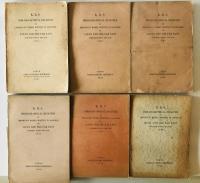 K.B.S. bibliographical register of important works written in Japanese on Japan and the Far East, published during the year 1932-1936　日本書目年報　6冊セット