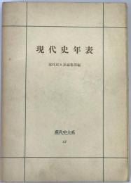 現代史年表　