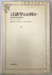 言語学とは何か　