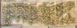 【古地図】早わかり 温泉案内 日本名勝圖　日下伊兵衛 作　和樂路屋 発行　戦前　少々ヤケ・シミあり