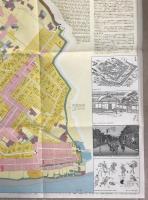 【古地図】城下町 宿場町 小田原 封建時代 19世紀中頃　日英地図　SHIZUO NAKAMURA・Dr.SIEGFRIED L〓RCHER　1974年　3千分の1 汚れ少
