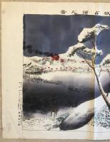 【美術】牛荘城占領之圖　熊澤喜太郎 画作・印刷　熊澤喜太郎 発行　明治20年　少々イタミ・シミ・破れ・折れ・汚れあり