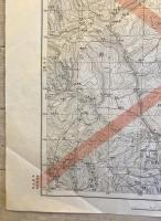 【古地図】端氏鎮 北支那十万分一圖西九行北一段彰德二十三號 山西省　陸地測量部・参謀本部　昭和9年3月　少々イタミ・穴あり