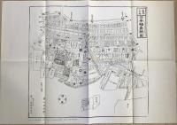 【古地図】京橋區全圖・築地八丁堀 日本橋南繪圖・東京市京橋區・現況図（旧京橋区）　地図4枚　東京逓信管理局　平成2年3月　袋付　概ね良