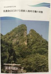 佐渡金山における朝鮮人戦時労働の実態