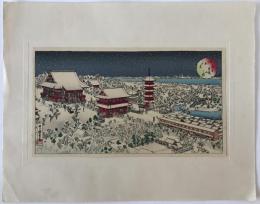 浅草金龍山之図　名所　浮世絵