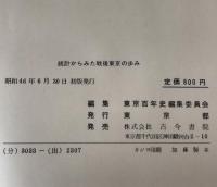 統計からみた戦後東京の歩み