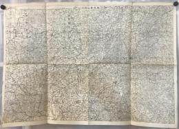 【地図】奉天黒山附近図　50万分の1