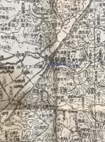 【地図】奉天黒山附近図　50万分の1