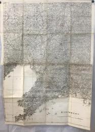 【地図】奉天黒山付近　旅順遼陽錦州附近図　五十万分一