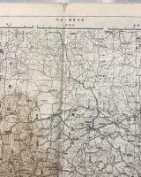 【地図】奉天黒山付近　旅順遼陽錦州附近図　五十万分一