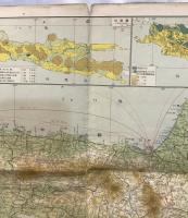 【地図】大南洋詳密地図ノ一部 ジャワ詳密地図 