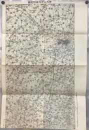 【地図】奉天及沙河堡附近図　十万分一