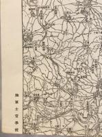 【地図】奉天及沙河堡附近図　十万分一