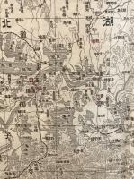 【地図】中部支那明細圖