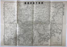 【地図】廣東方面詳細圖