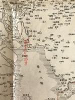 【地図】廣東方面詳細圖