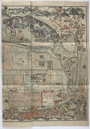 【地図】京都名所里程表