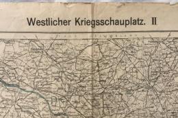 【地図】Westlicher Kriegsschauplatz.Ⅱ Prov Gelderland 1:300000