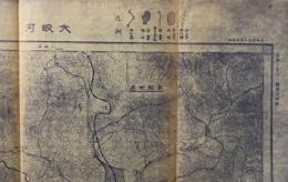 【地図】大蛟河 吉林省延吉道額穆縣 ＜滿洲十万分一圖 新京 4號＞