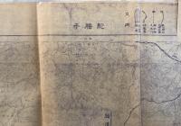【地図】馬鹿溝 吉林省延吉道敦化縣・甯安縣・汪清縣、駝腰子 吉林省延吉道敦化縣,吉長道樺甸縣 　2枚揃え