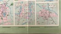 【地図】安徽省地図　（合肥市中央部拡大図入）