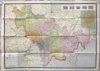 【地図】吉林省地図 発行　九十万分一