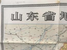 【地図】山東省地圖　済南市区略図