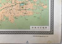 【地図】山東省地圖　済南市区略図