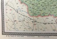 【地図】山東省地圖　済南市区略図