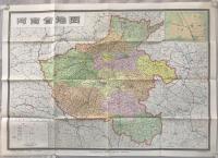 【地図】河南省地図　八十五万分一