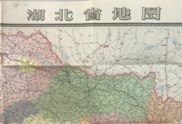 【地図】湖北省地図