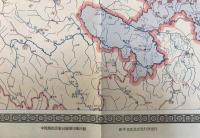 【地図】甘粛省地図　百六十五万分一