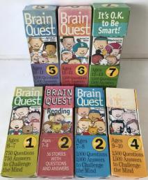 Brain Quest 7個揃え　知育教材カードデッキ