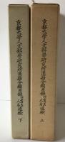京都大學人文科學研究所漢籍分類目録　附書名人名通検　2冊揃え