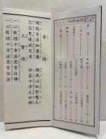 八十八ケ所御詠歌　般若心経御山開入　全