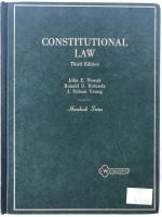 Constitutional Law (英語版) ハードカバー

