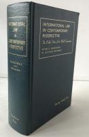 International Law in Contemporary Perspective: Public Order of the World Community (英語版 ) ハードカバー 