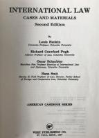 International Law: Cases and Materials (英語版) ハードカバー 2nd ed
