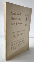 New york University Law Review Volume62 Number6 pages 1173 to 1392