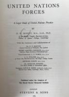 United nations Forces a Legal study of United Nations Practice