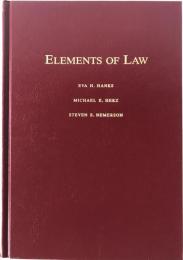 Elements of Law (英語版) ハードカバー

