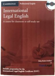 International Legal English Student's Book with Audio CDs (3): A Course for Classroom or Self-Study Use (英語版)
