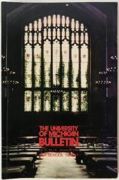 Law school Announcement 1986-87 Vol.15 No.13
